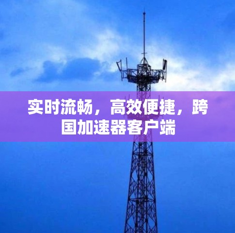 实时流畅,高效便捷,跨国加速器客户端