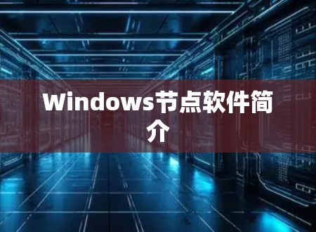 Windows节点软件简介