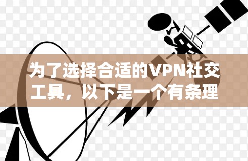为了选择合适的VPN社交工具,以下是一个有条理的步骤指南
