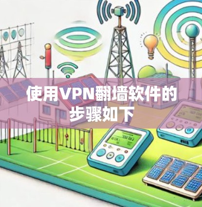 使用VPN翻墙软件的步骤如下 使用VPN翻墙软件的步骤如下