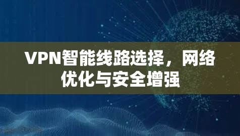 VPN智能线路选择，网络优化与安全增强