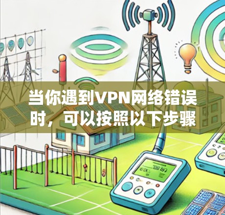 当你遇到VPN网络错误时，可以按照以下步骤系统地排查和解决问题