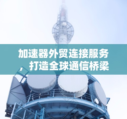 加速器外贸连接服务，打造全球通信桥梁