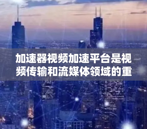 加速器视频加速平台是视频传输和流媒体领域的重要技术，帮助优化视频流的传输效率和观看体验。以下是对加速器视频加速平台的详细分析和总结