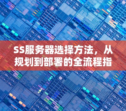 SS服务器选择方法，从规划到部署的全流程指南