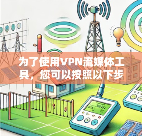 为了使用VPN流媒体工具，您可以按照以下步骤操作